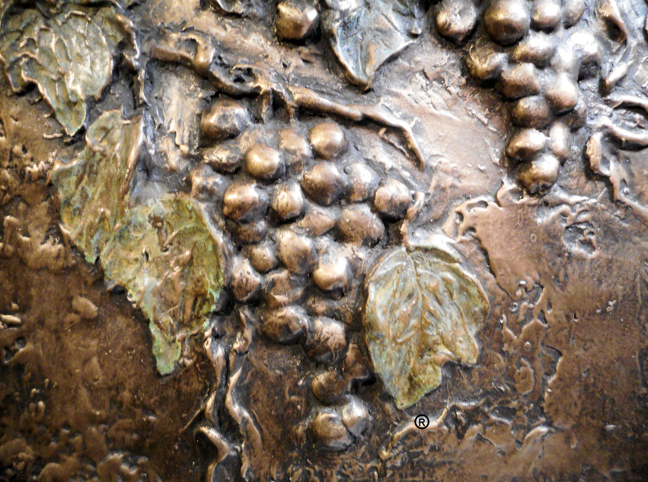 Grapes & Leaves Backsplash Mural - Image 3