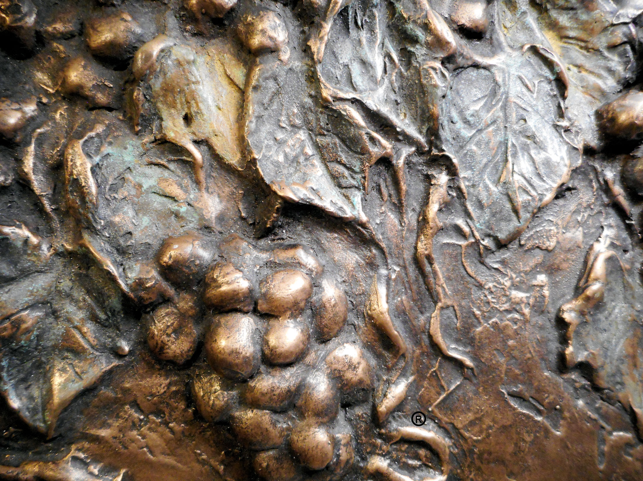 Grapes & Leaves Backsplash Mural - Image 2