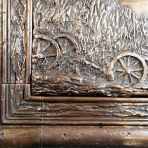 The Olde Wagon Backsplash Mural